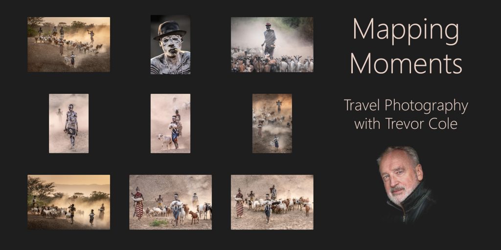 A collage of Trevor Cole images and his headshot portrait